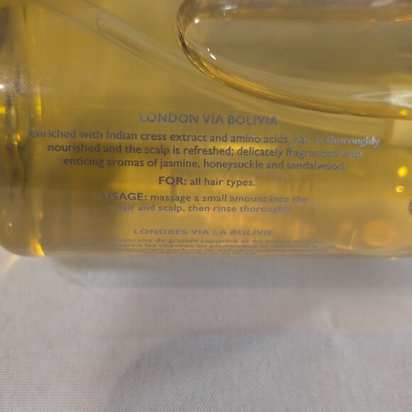 Molton Brown London Purifying Shampoo Indian Cress 300ml 10 fl oz Pump Bottle - Picture 5 of 15